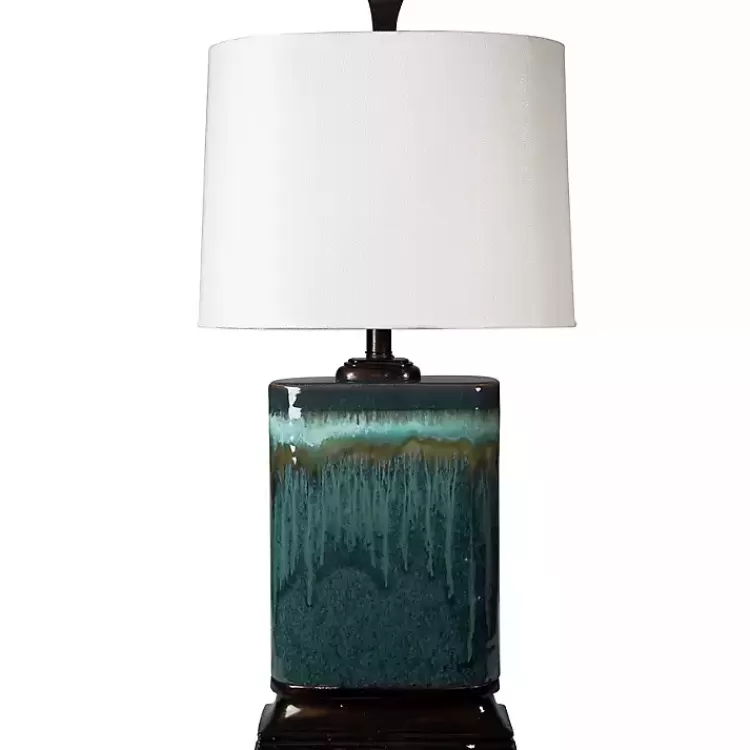Carolina Blue Ceramic Table Lamp>Kirklands Home Clearance