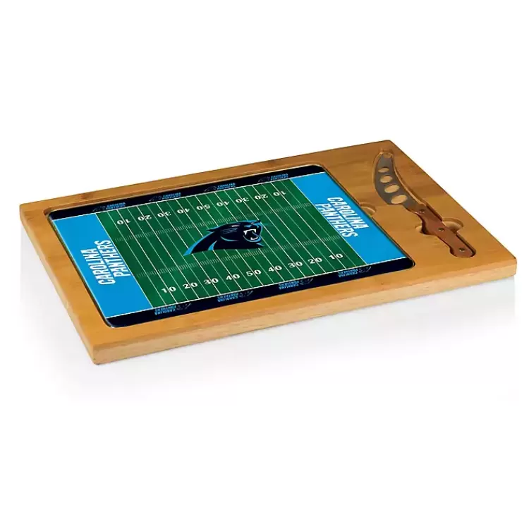 Carolina Panthers Cutting Board & Knife Set>Kirklands Home Cheap