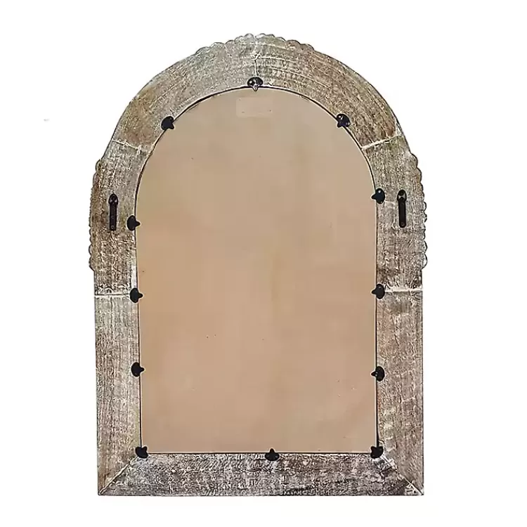 Carved Wood Scroll Arch Wall Mirror>Kirklands Home Best Sale