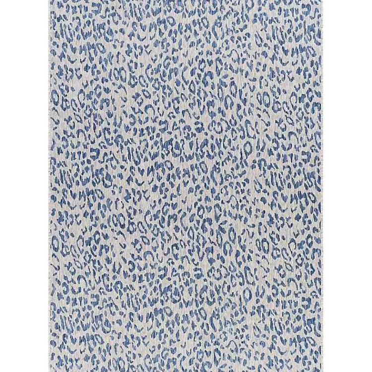 Cauli Leopard Print Outdoor Rug, 4x5>Kirklands Home New