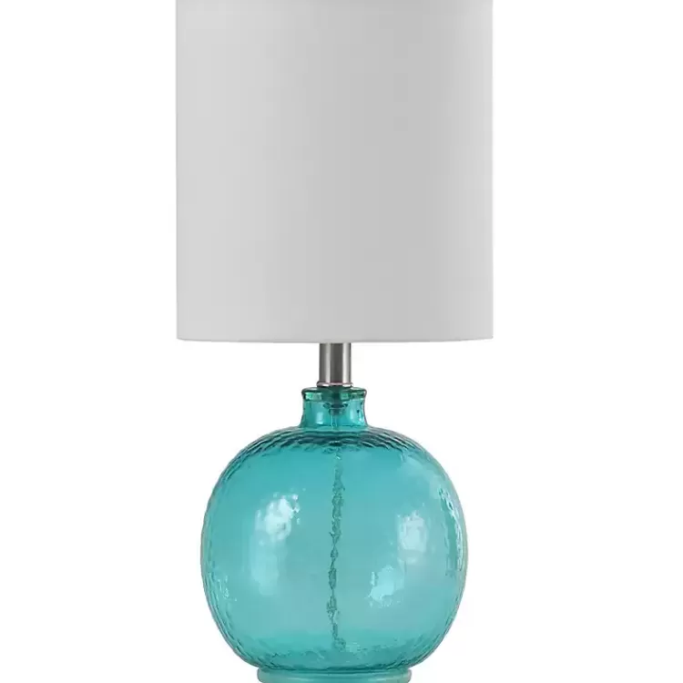 Cerulean Tinted Glass Jug Table Lamp>Kirklands Home Discount