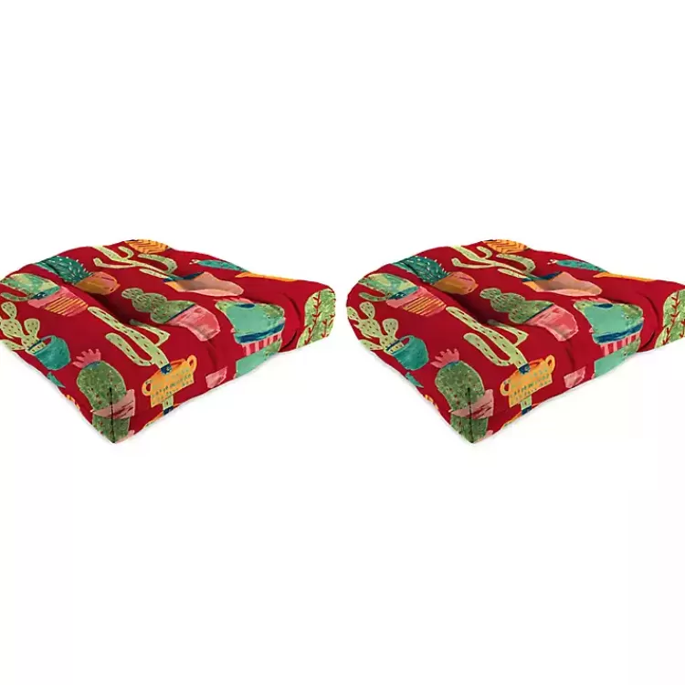 Cetera Sunrise 2-pc. Outdoor Wicker Chair Cushions>Kirklands Home Store