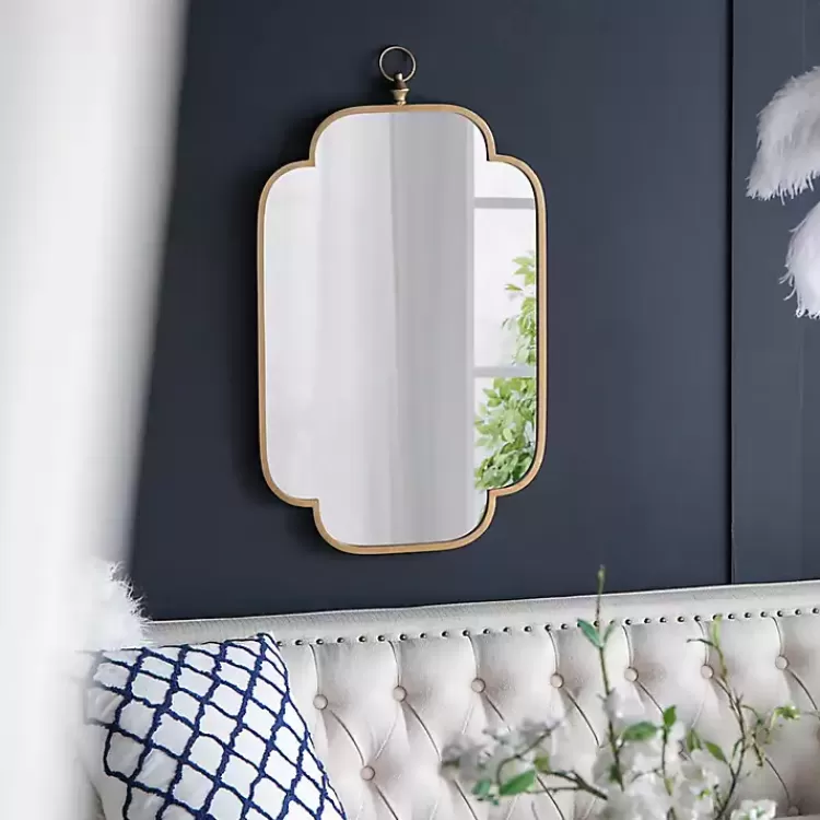 champagne_notched_corners_mirror_9.webp Champagne Notched Corners Mirror>Kirklands Home Best
