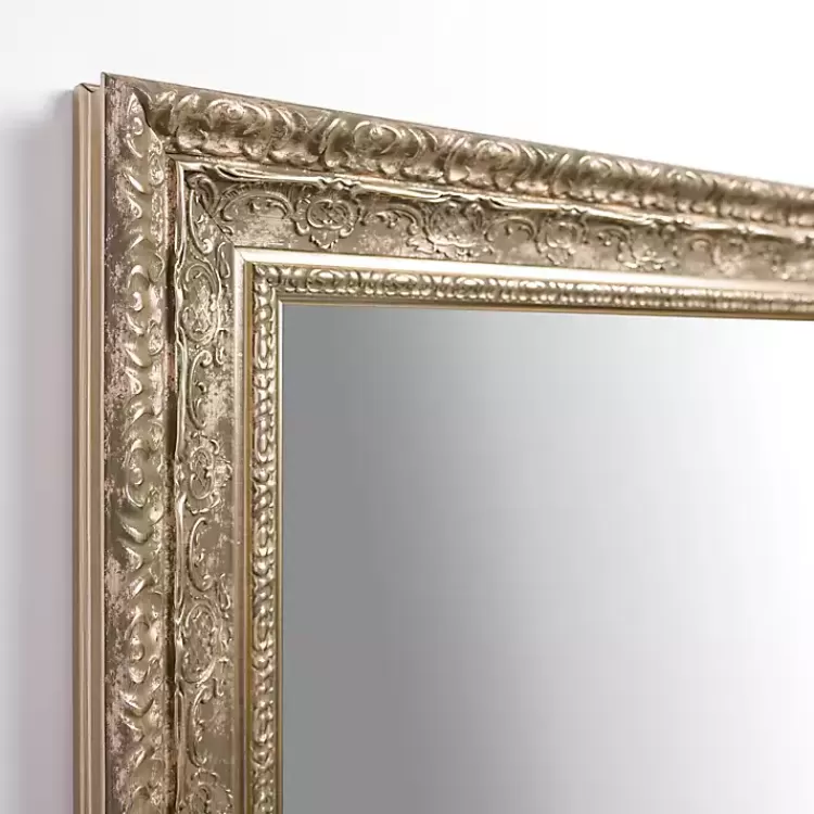 Champagne Vintage Wall Mirror>Kirklands Home Store