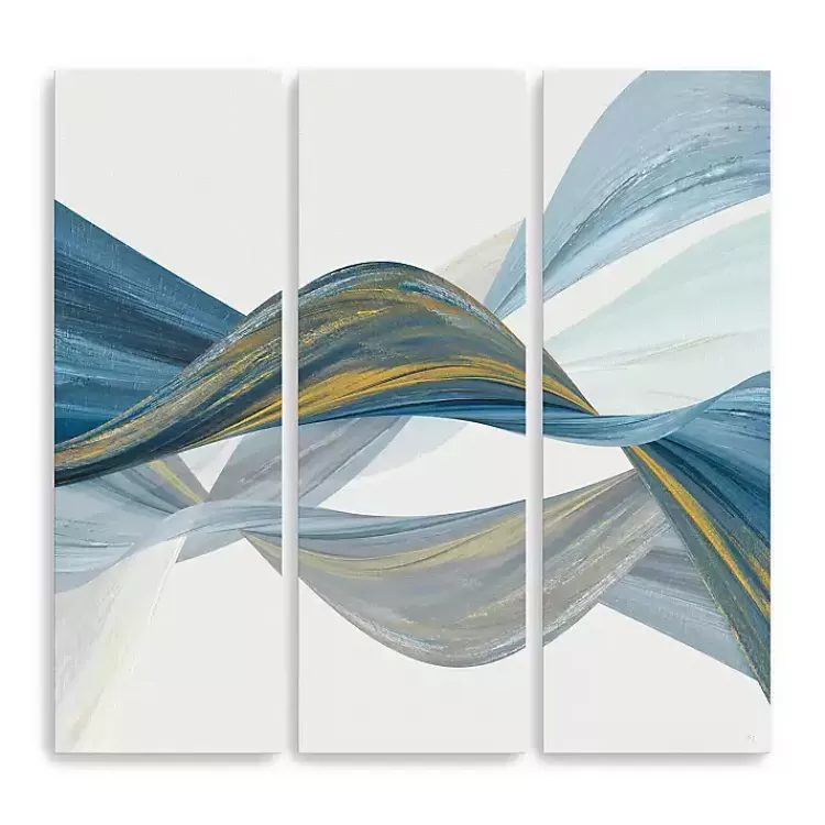 Changing Currents Canvas Art Prints, Set of 3>Kirklands Home Flash Sale