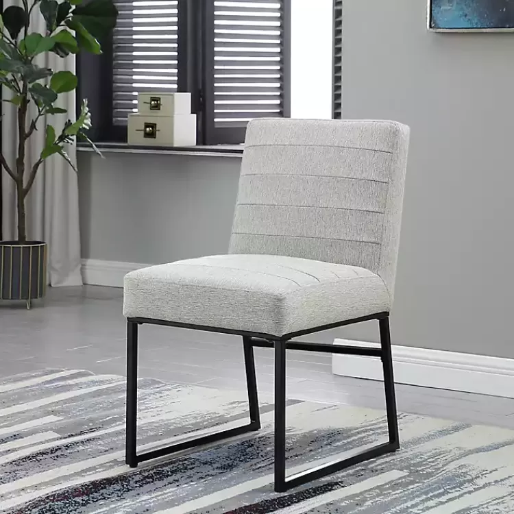 channeled_gray_woven_dining_chair_3.webp Channeled Woven Dining Chair>Kirklands Home Online
