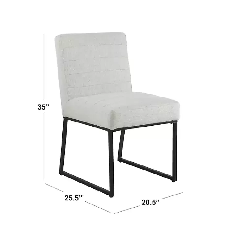 channeled_gray_woven_dining_chair_4.webp Channeled Woven Dining Chair>Kirklands Home Online