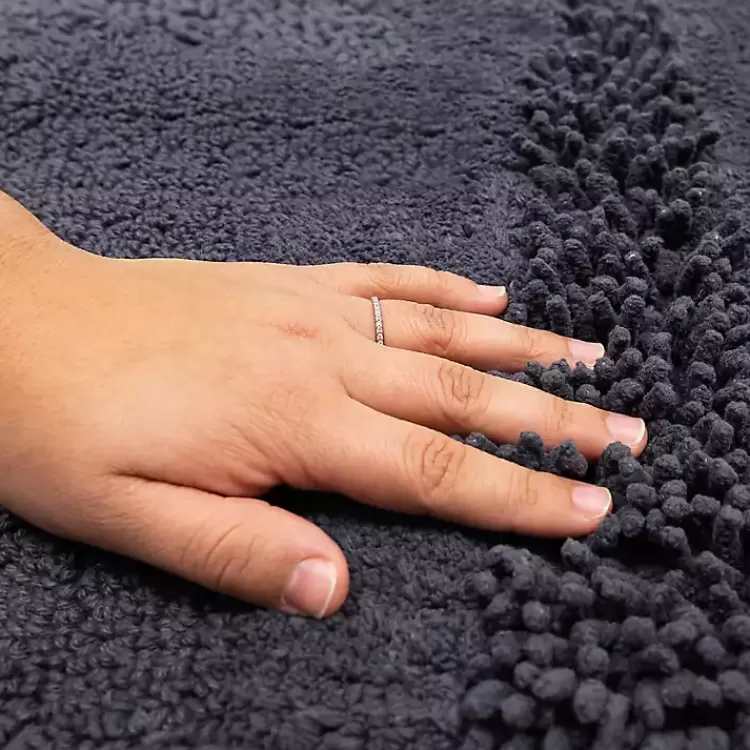charcoal_asymmetrical_cotton_bath_mat_2.webp Charcoal Asymmetrical Cotton Bath Mat>Kirklands Home Sale