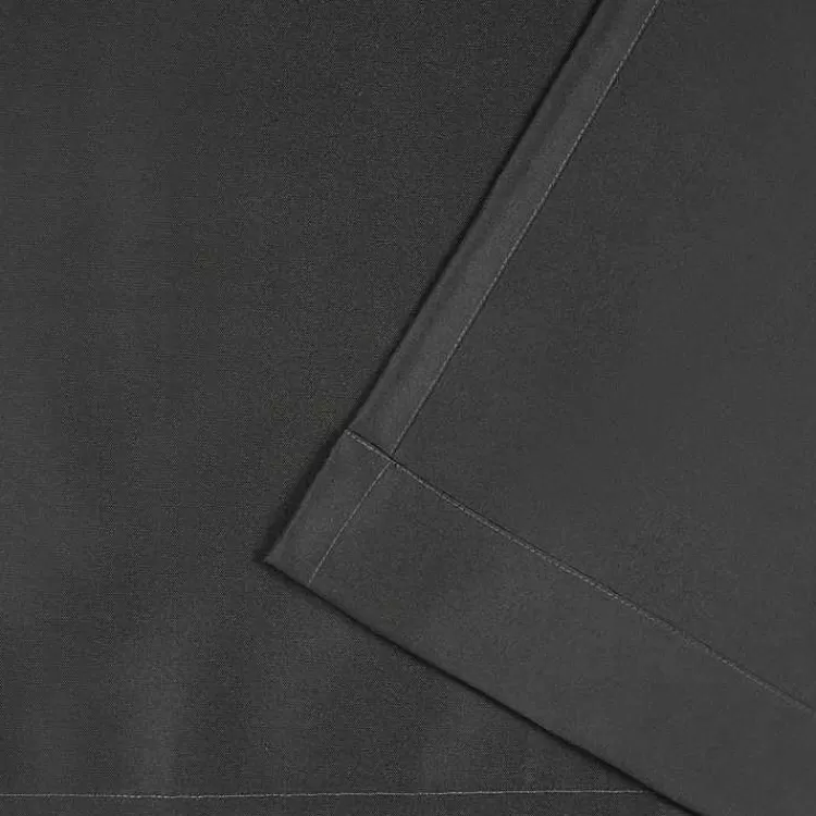 charcoal_cabana_outdoor_curtain_panel_set__in_4.webp Charcoal Cabana Outdoor Curtain Panel Set, 108 in.>Kirklands Home Best Sale