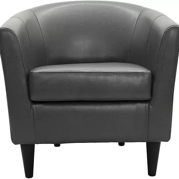 charcoal_faux_leather_winslow_accent_chair_3.webp Charcoal Faux Leather Winslow Accent Chair>Kirklands Home Shop
