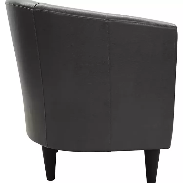 charcoal_faux_leather_winslow_accent_chair_4.webp Charcoal Faux Leather Winslow Accent Chair>Kirklands Home Shop