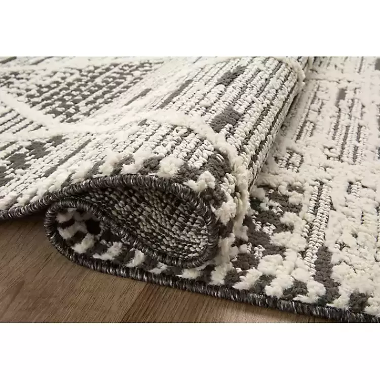 charcoal_gradient_diamond_area_rug_x_3.webp Charcoal Gradient Diamond Area Rug, 5x7>Kirklands Home Clearance