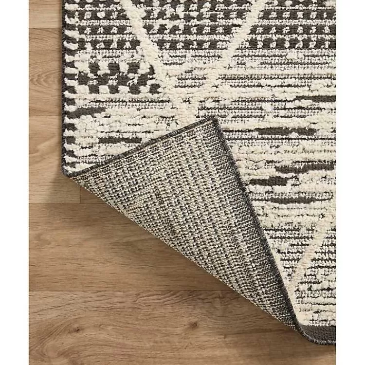 charcoal_gradient_diamond_area_rug_x_5.webp Charcoal Gradient Diamond Area Rug, 5x7>Kirklands Home Clearance
