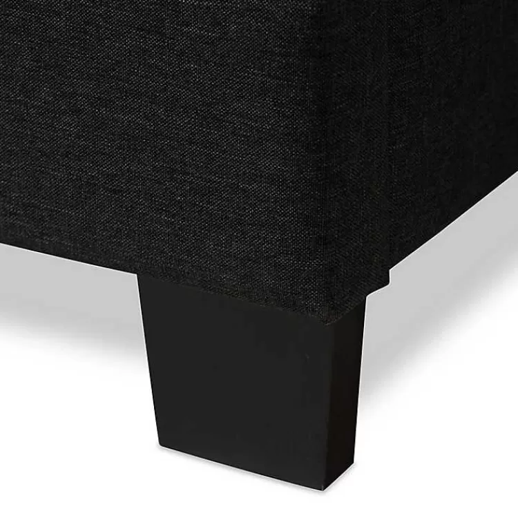 charcoal_gray_tufted_modern_queen_bed_4.webp Charcoal Tufted Modern Queen Bed>Kirklands Home Clearance