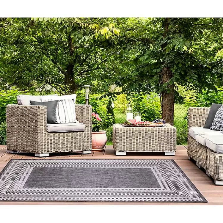 charcoal_linear_macy_indooroutdoor_area_rug_x_3-1.webp Charcoal Linear Macy Indoor/Outdoor Area Rug, 7x9>Kirklands Home Outlet