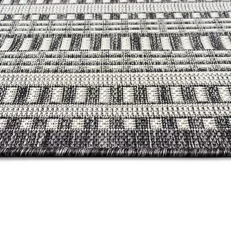 charcoal_linear_macy_indooroutdoor_area_rug_x_5-1.webp Charcoal Linear Macy Indoor/Outdoor Area Rug, 7x9>Kirklands Home Outlet