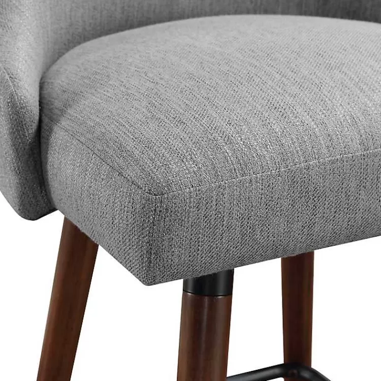 charcoal_midcentury_modern_swivel_counter_stool_3.webp Charcoal Mid-Century Modern Swivel Counter Stool>Kirklands Home Cheap