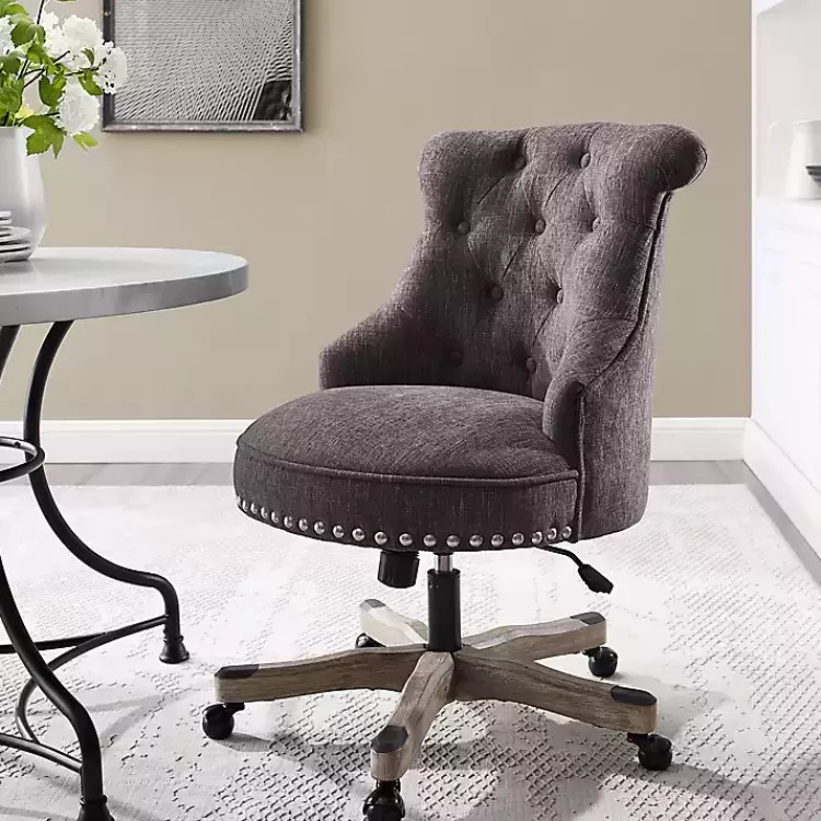 charcoal_miller_tufted_office_chair_3.webp Charcoal Miller Tufted Office Chair>Kirklands Home Outlet