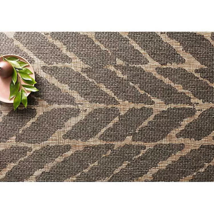 Charcoal Mocha Chevron Outdoor Area Rug, 7x10>Kirklands Home Store