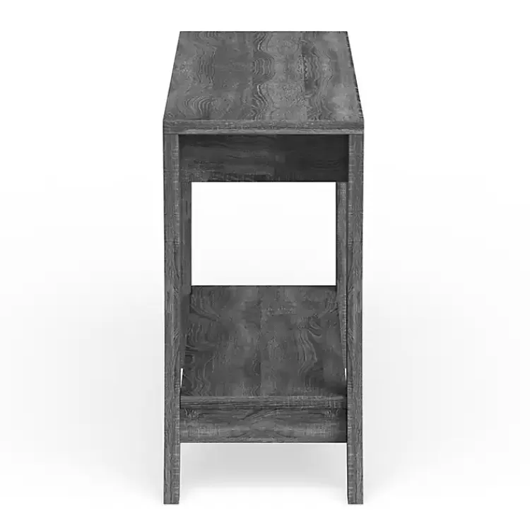charcoal_wood_drawer_console_table_2.webp Charcoal Wood 2-Drawer Console Table>Kirklands Home Cheap