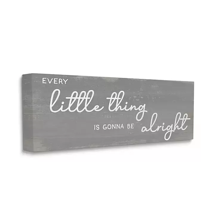 Charming Every Little Thing Wall Plaque>Kirklands Home Cheap