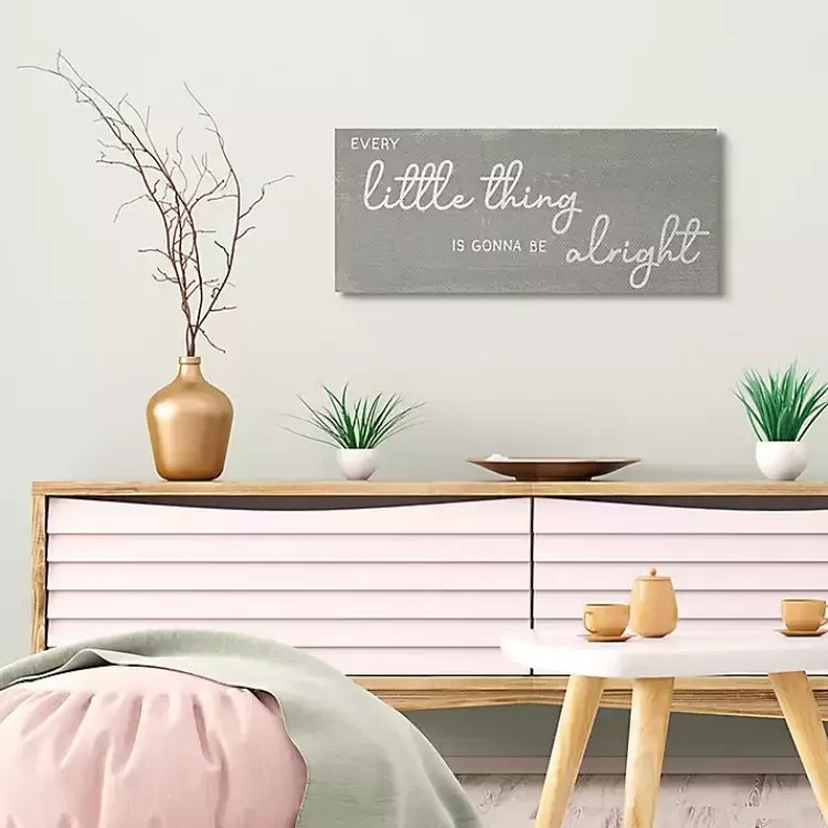 Charming Every Little Thing Wall Plaque>Kirklands Home Cheap