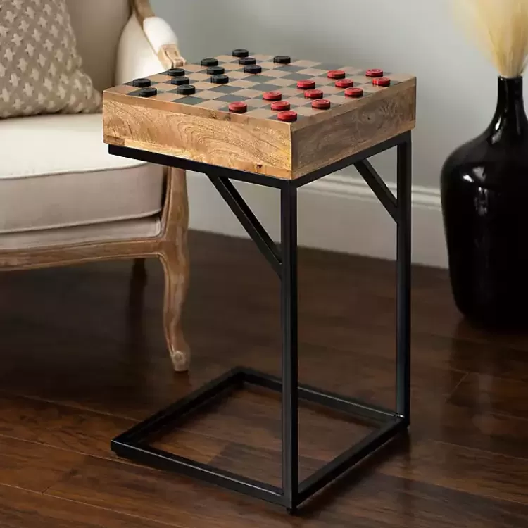 Checkerboard C-Table>Kirklands Home Flash Sale