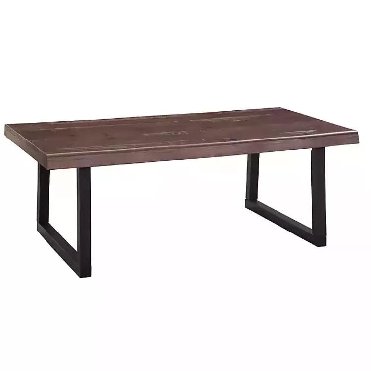 Cherry Live Edge Wood Coffee Table>Kirklands Home Cheap