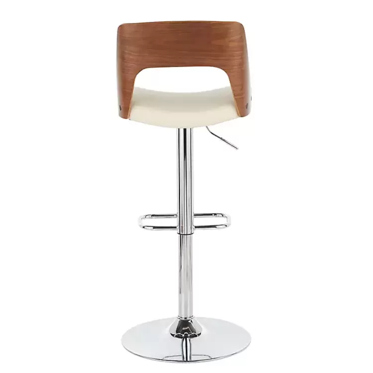 cherry_wood_and_ivory_leather_swivel_bar_stool_2.webp Cherry Wood and Leather Swivel Bar Stool>Kirklands Home Outlet