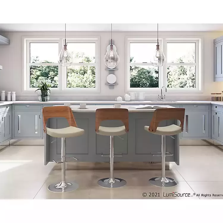 cherry_wood_and_ivory_leather_swivel_bar_stool_4.webp Cherry Wood and Leather Swivel Bar Stool>Kirklands Home Outlet