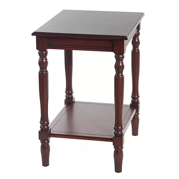 cherry_wood_sybil_accent_table_2.webp Cherry Wood Sybil Accent Table>Kirklands Home Shop