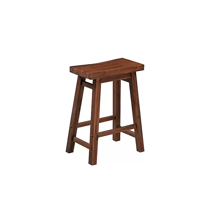 Chestnut Sonoma Saddle Counter Stools, Set of 2>Kirklands Home New
