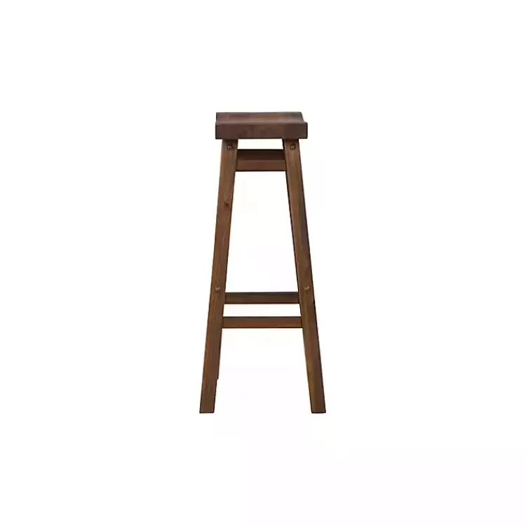 chestnut_wire_brush_saddle_bar_stools_set_of__4.webp Chestnut Wire Brush Saddle Bar Stools, Set of 2>Kirklands Home Online