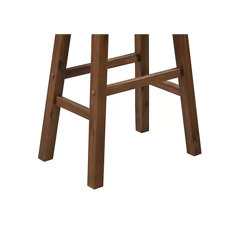 chestnut_wire_brush_saddle_bar_stools_set_of__6.webp Chestnut Wire Brush Saddle Bar Stools, Set of 2>Kirklands Home Online