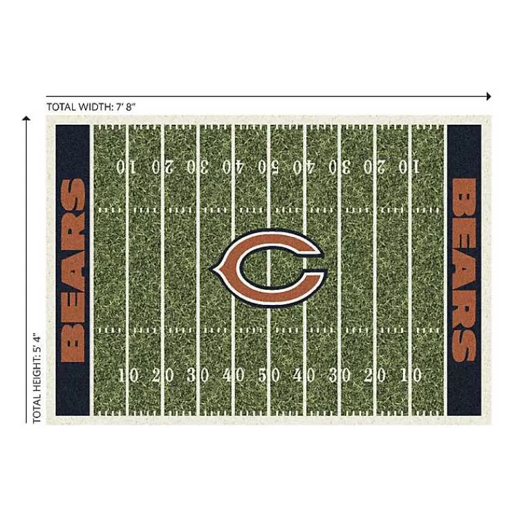 Chicago Bears Home Field Area Rug, 6x8>Kirklands Home Shop
