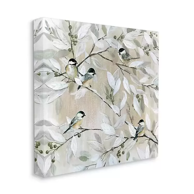 chickadee_birds_on_branch_canvas_art_print_x_2.webp Chickadee Birds on Branch Canvas Art Print, 36x36>Kirklands Home Best