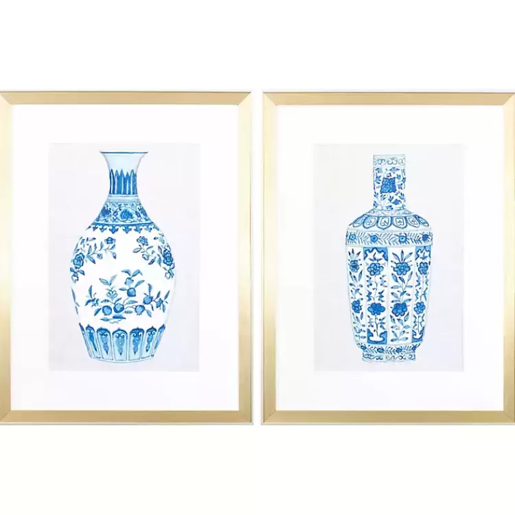 Chinoiserie Vases I Framed Art Prints, Set of 2>Kirklands Home Hot
