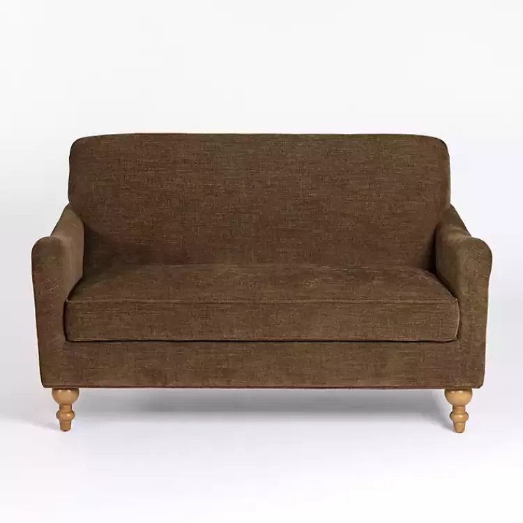 Chocolate English Loveseat>Kirklands Home Flash Sale