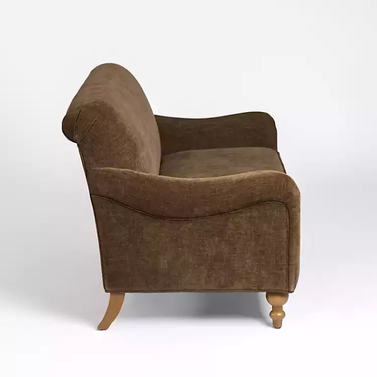 chocolate_brown_english_loveseat_2.webp Chocolate English Loveseat>Kirklands Home Flash Sale