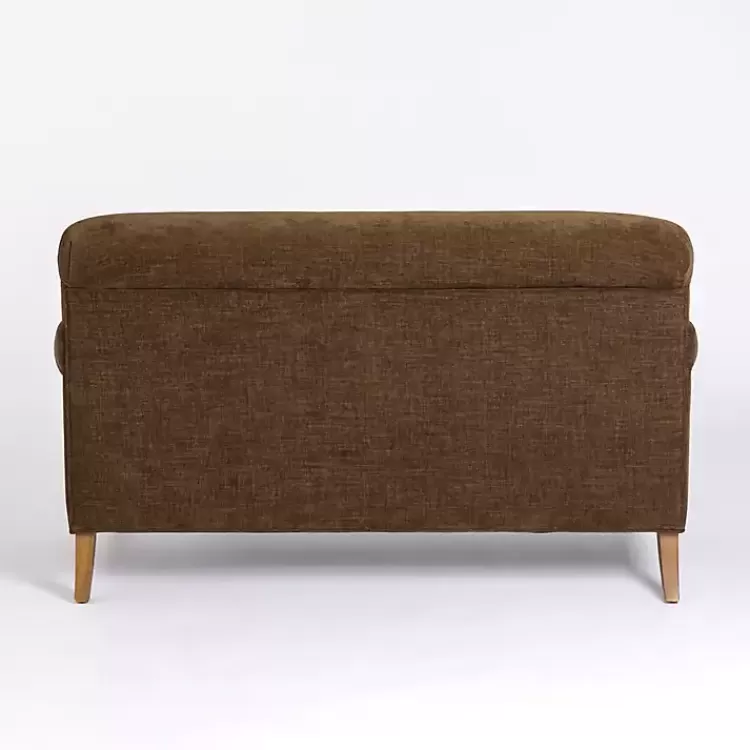 chocolate_brown_english_loveseat_3.webp Chocolate English Loveseat>Kirklands Home Flash Sale