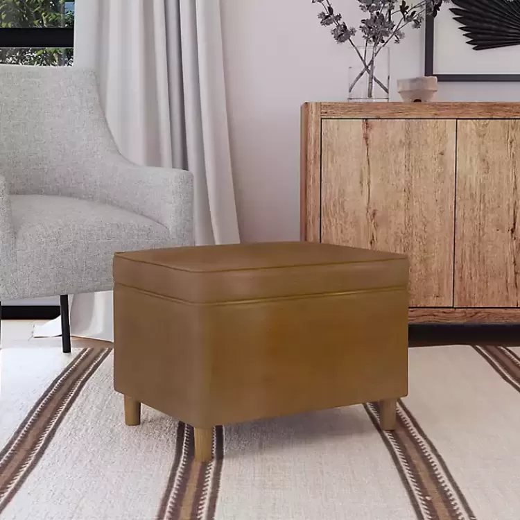 chocolate_brown_faux_leather_storage_ottoman_3.webp Chocolate Faux Leather Storage Ottoman>Kirklands Home Sale
