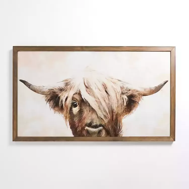 Chocolate Milk Cow Framed Art Print>Kirklands Home Shop