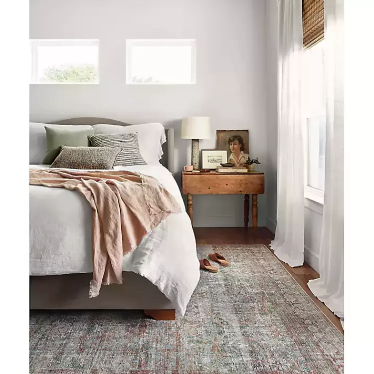Chris Loves Julia x Loloi Jules Lagoon Rug, 5x7>Kirklands Home Best Sale