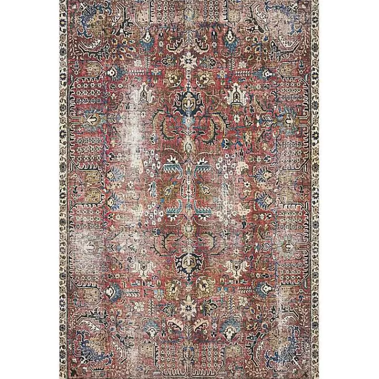 Chris Loves Julia x Loloi Jules Merlot Rug, 3x5>Kirklands Home Fashion