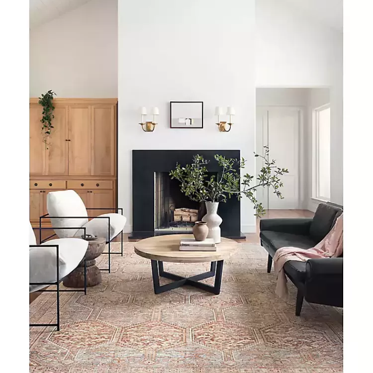 Chris Loves Julia x Loloi Jules Orange Rug, 3x5>Kirklands Home Clearance