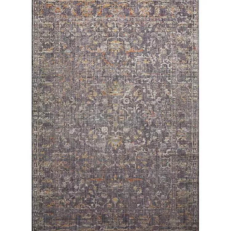Chris Loves Julia x Loloi Rosemarie Coal Rug, 6x9>Kirklands Home Discount