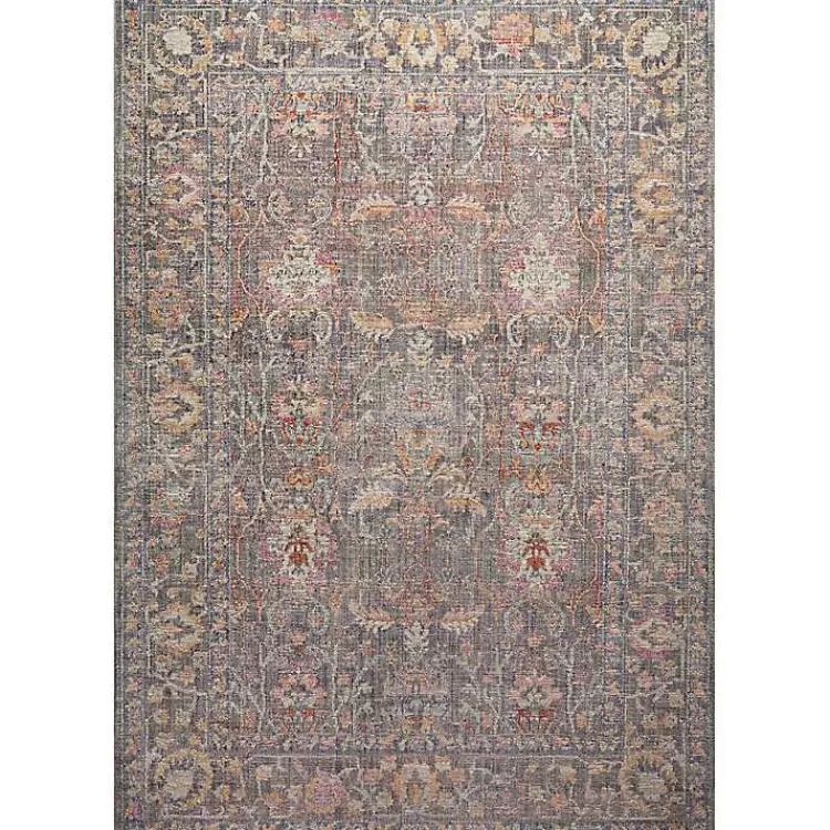 Chris Loves Julia x Loloi Rosemarie Gray Rug, 5x7>Kirklands Home New