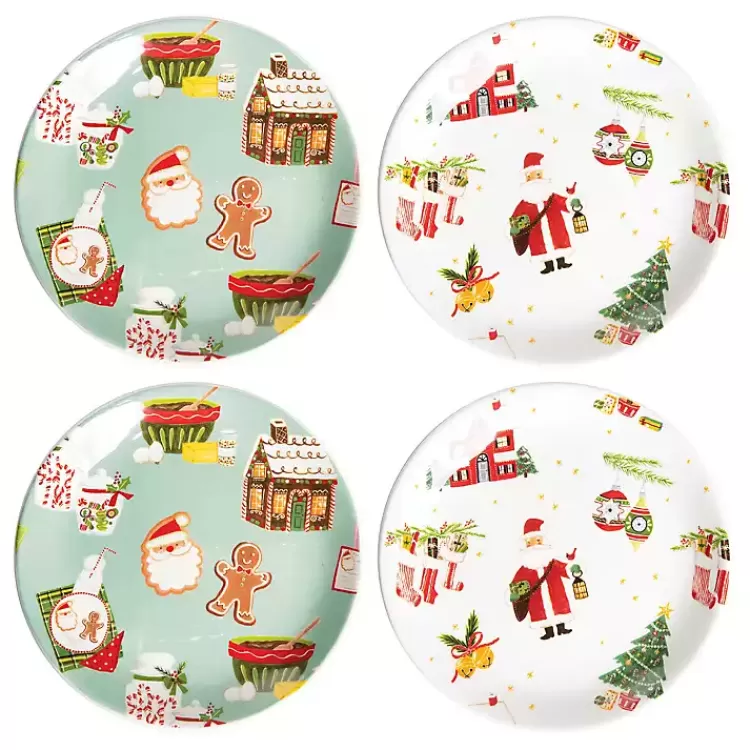 Christmas Cookies Ceramic Plates, Set of 4>Kirklands Home Shop