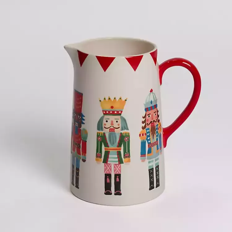 Christmas Nutcracker Pitcher>Kirklands Home Cheap