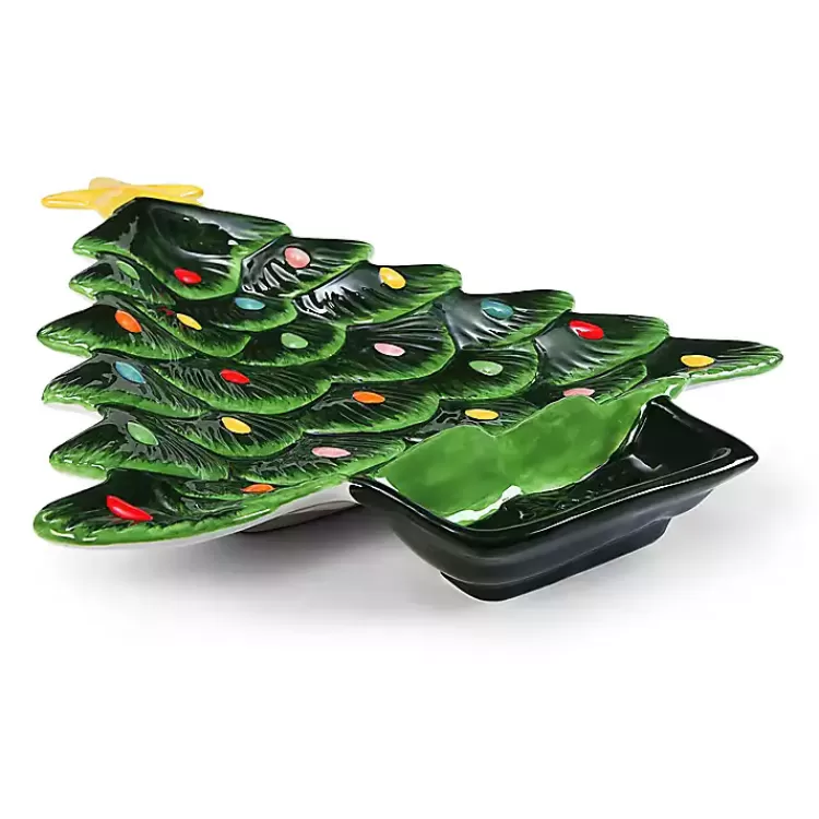 Christmas Tree Serving Platter>Kirklands Home Fashion